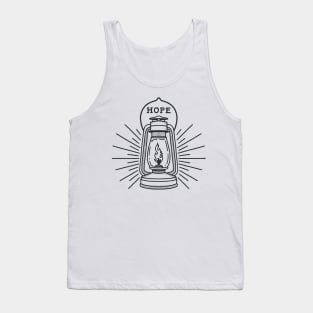 Lantern of Hope Illustration Tank Top